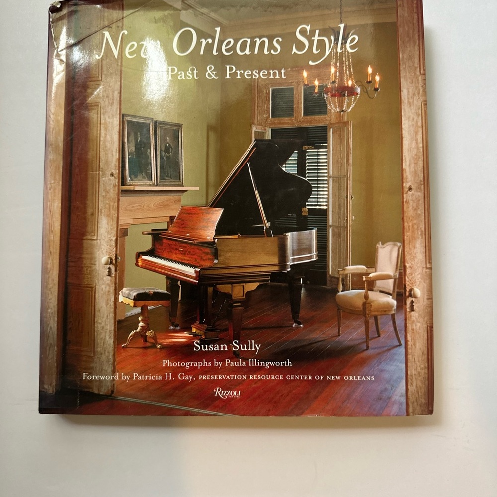 Rizzoli New Orleans Style Coffee Table Book - Rich Brown Cover